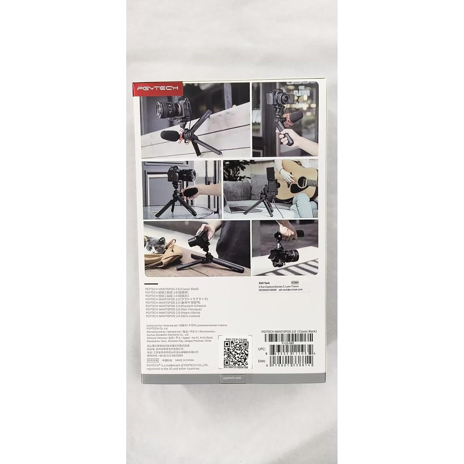 Mini Trípode PGYTECH MantisPod 2.0 para Vlogging DSLR