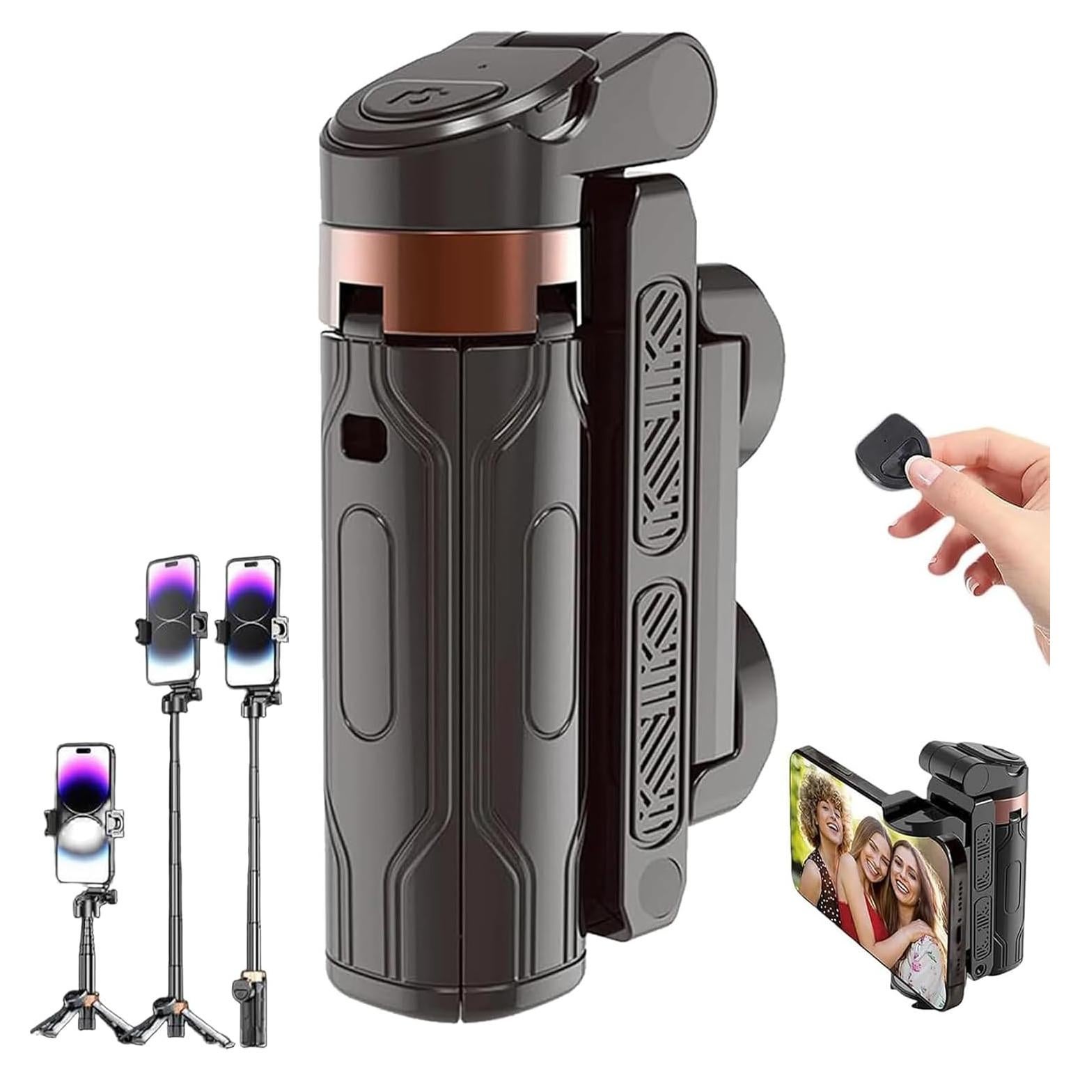 Mini Trípode Flexible JJ02 Growalleter con Control Remoto