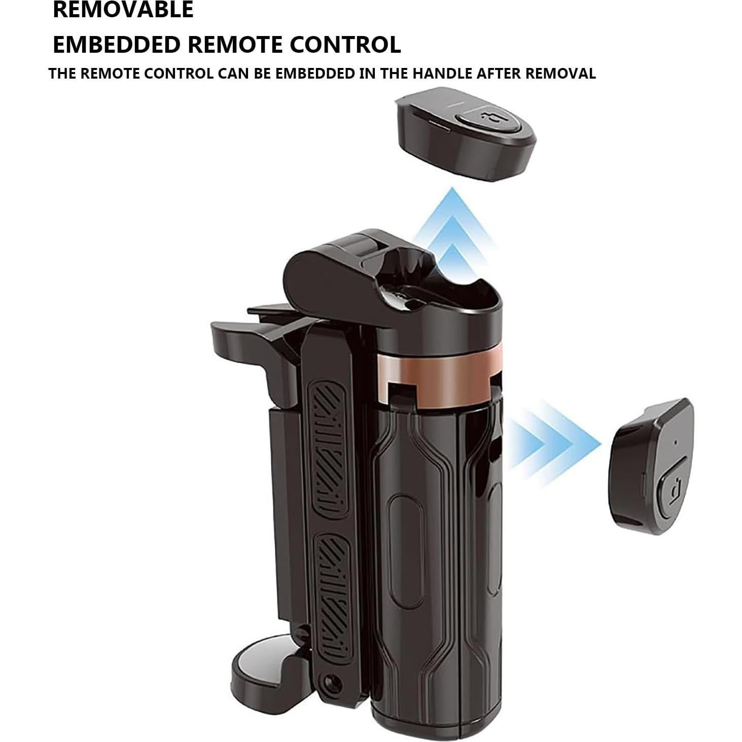 Mini Trípode Flexible JJ02 Growalleter con Control Remoto
