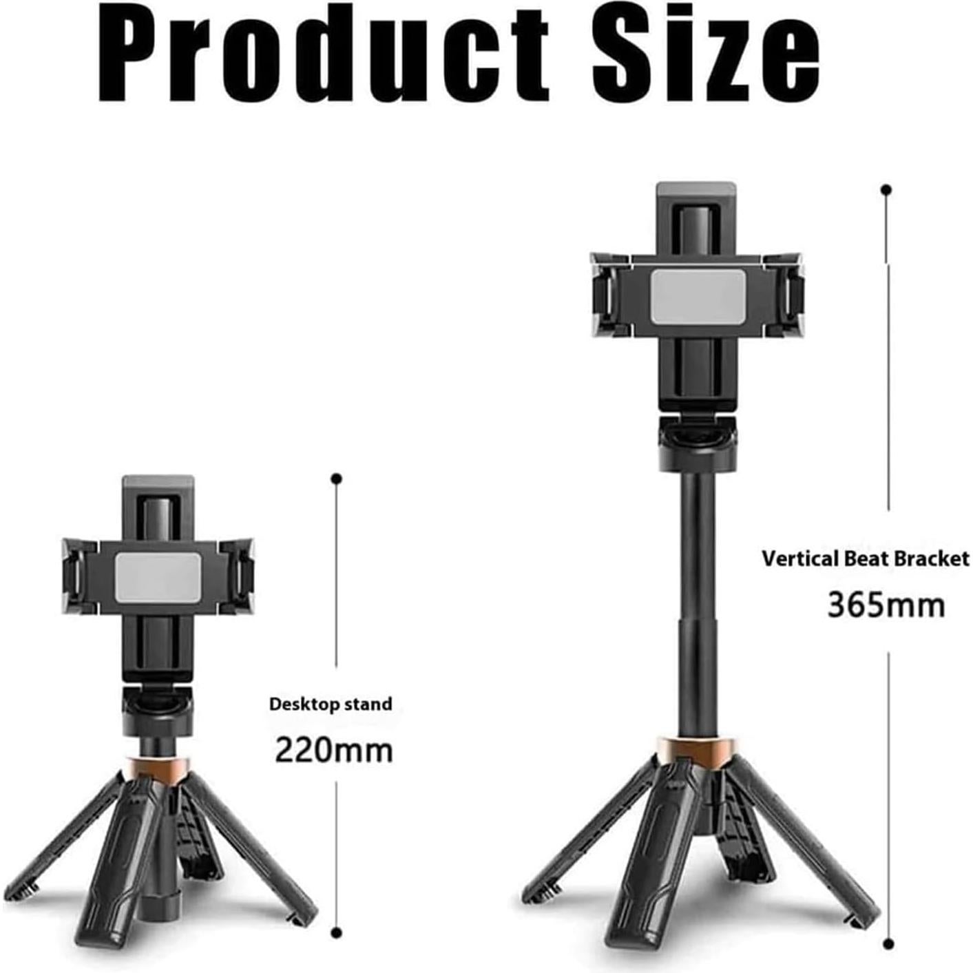 Mini Trípode Flexible JJ02 Growalleter con Control Remoto