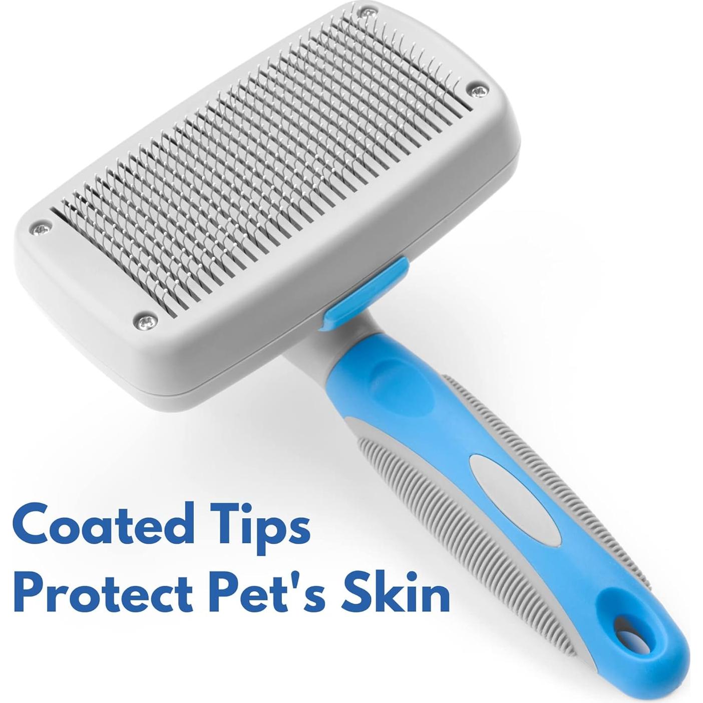 Cepillo Autolimpiante para Perros y Gatos Freshly Bailey - Pelo Medio a Largo