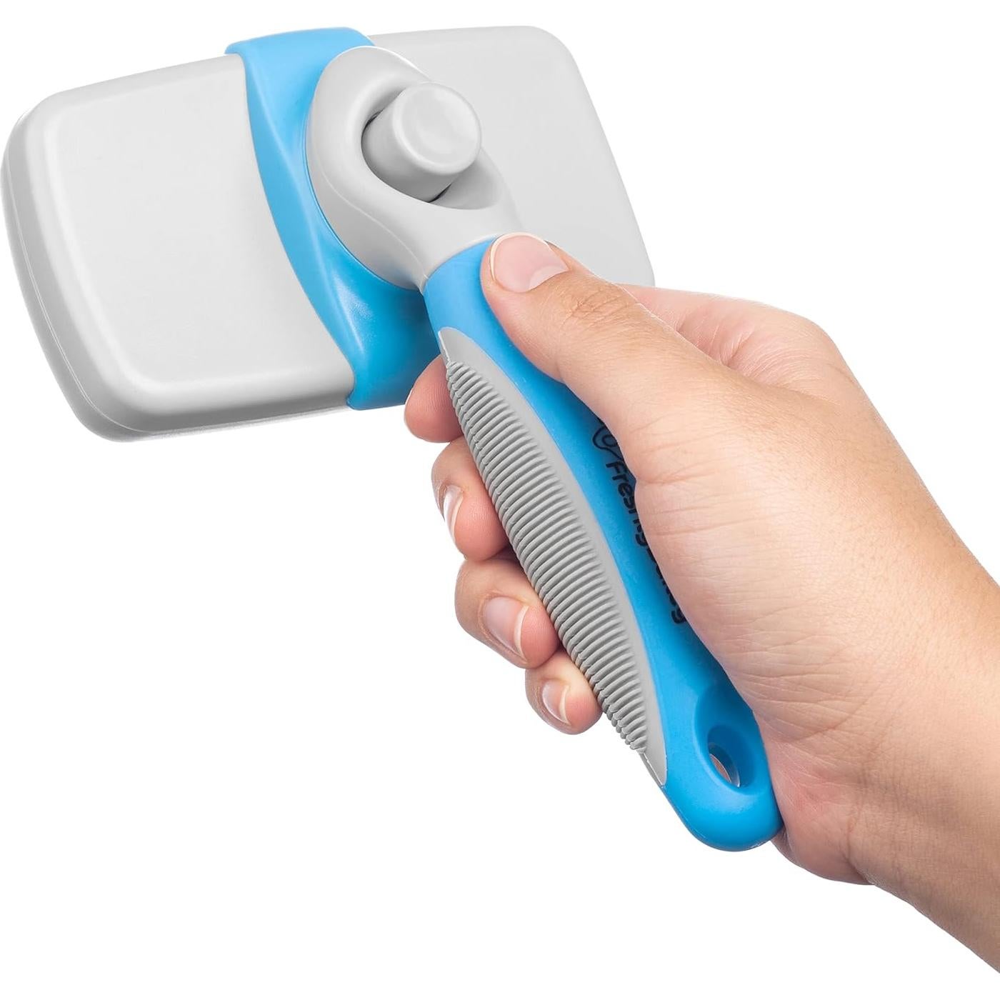 Cepillo Autolimpiante para Perros y Gatos Freshly Bailey - Pelo Medio a Largo