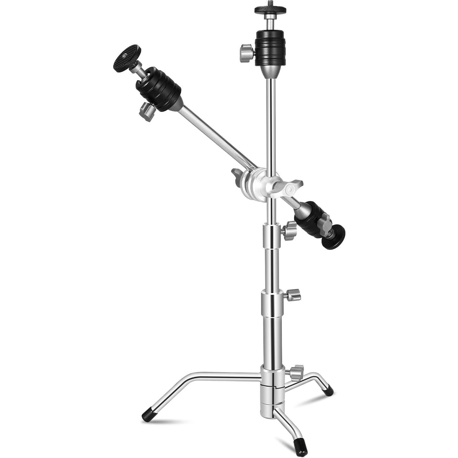 Soporte de trípode ajustable Supon 53cm para cámara y micrófono