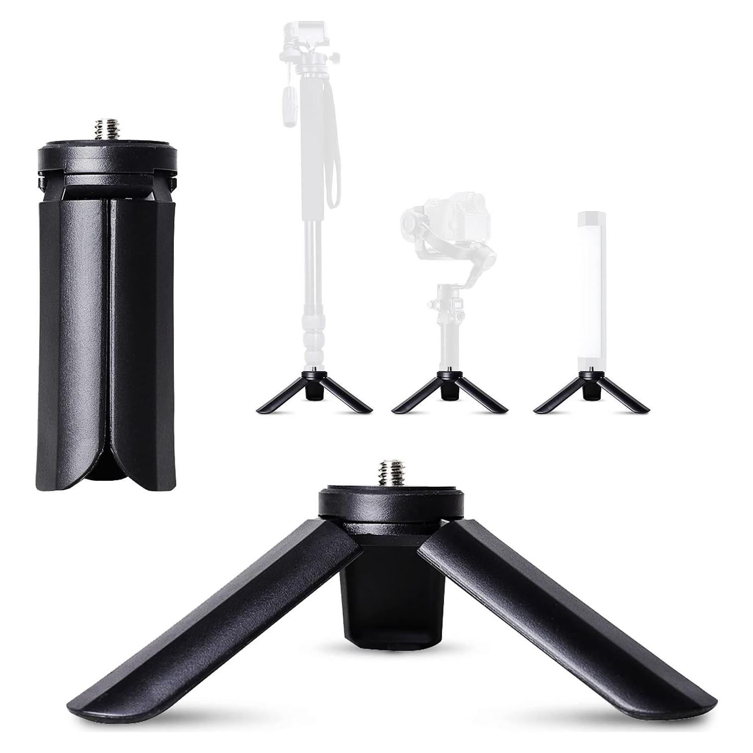 Trípode Mini LUXCEO Soporte de Escritorio 8.41x2.99cm