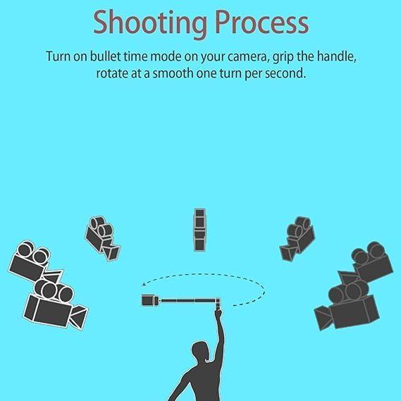 Mini Trípode Brave Heart para Insta360 y GoPro - 17 cm