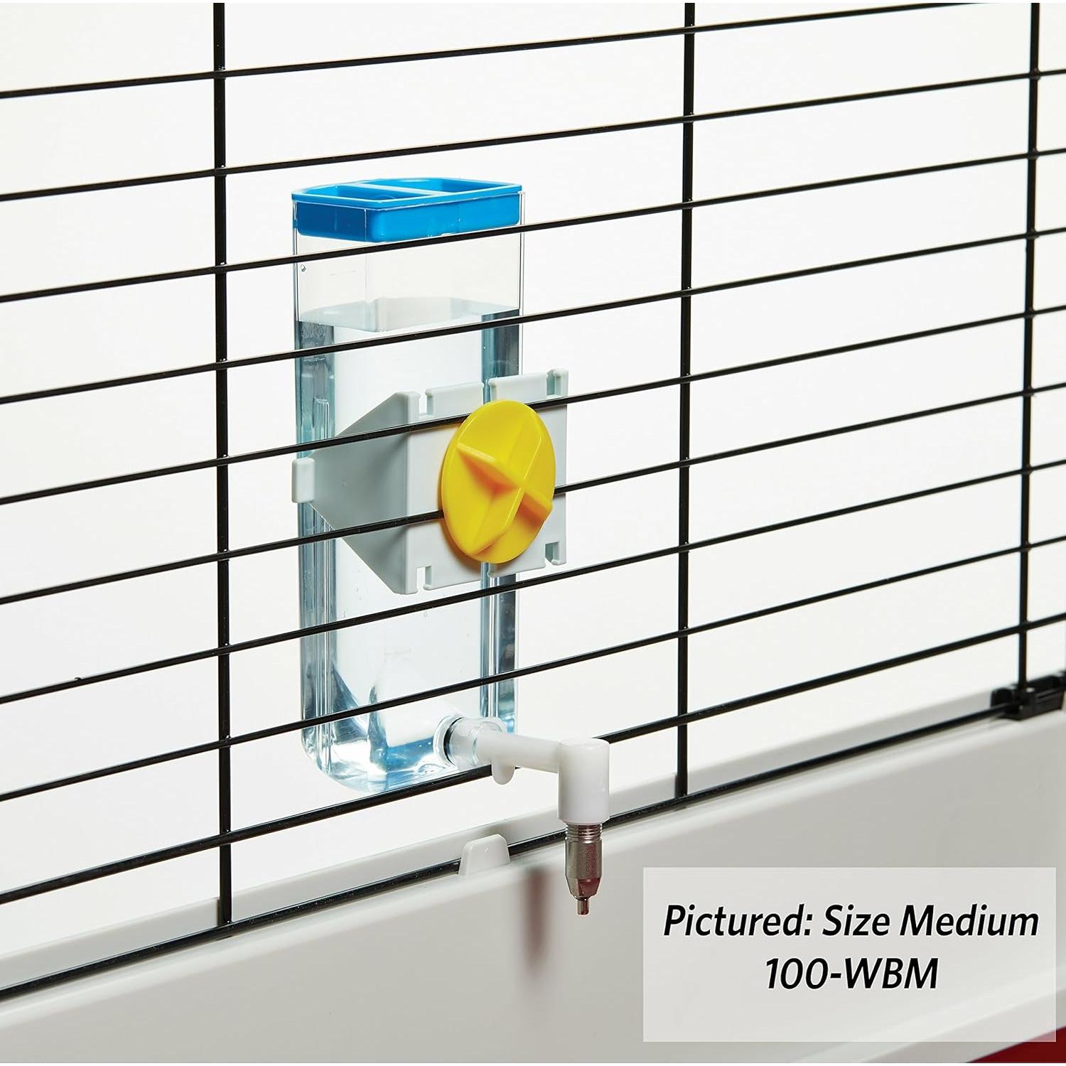 Botella de Agua Pequeña MidWest para Hámsters y Ratones 100 ml