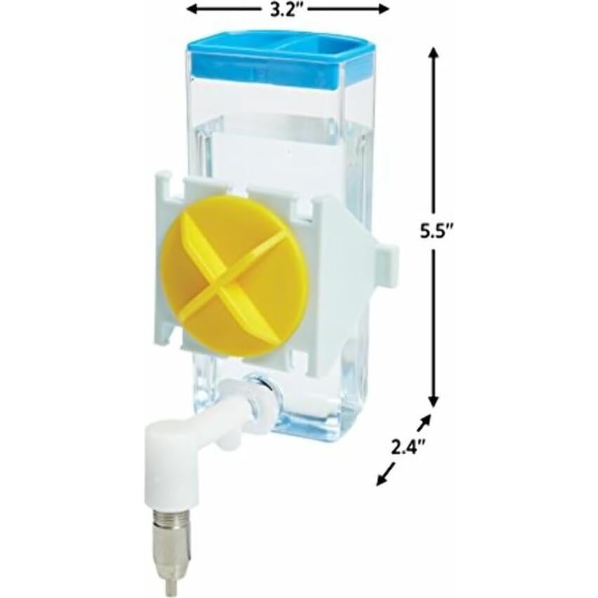 Botella de Agua Pequeña MidWest para Hámsters y Ratones 100 ml