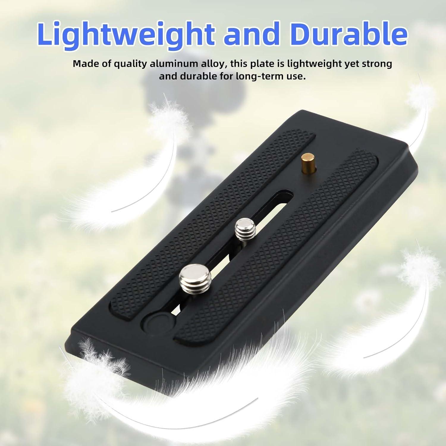 Placa de liberación rápida universal Lasuroa para trípode 12x4.9cm