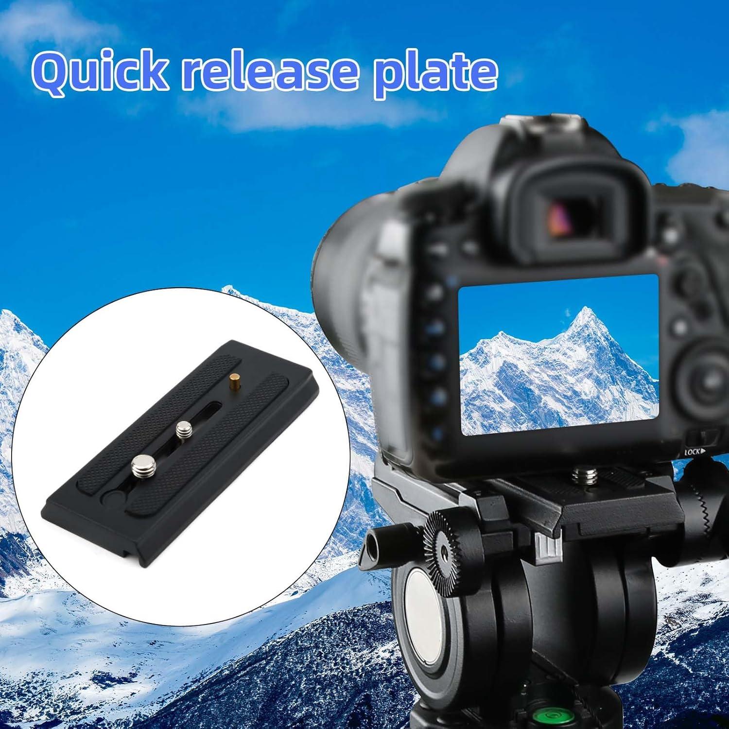 Placa de liberación rápida universal Lasuroa para trípode 12x4.9cm