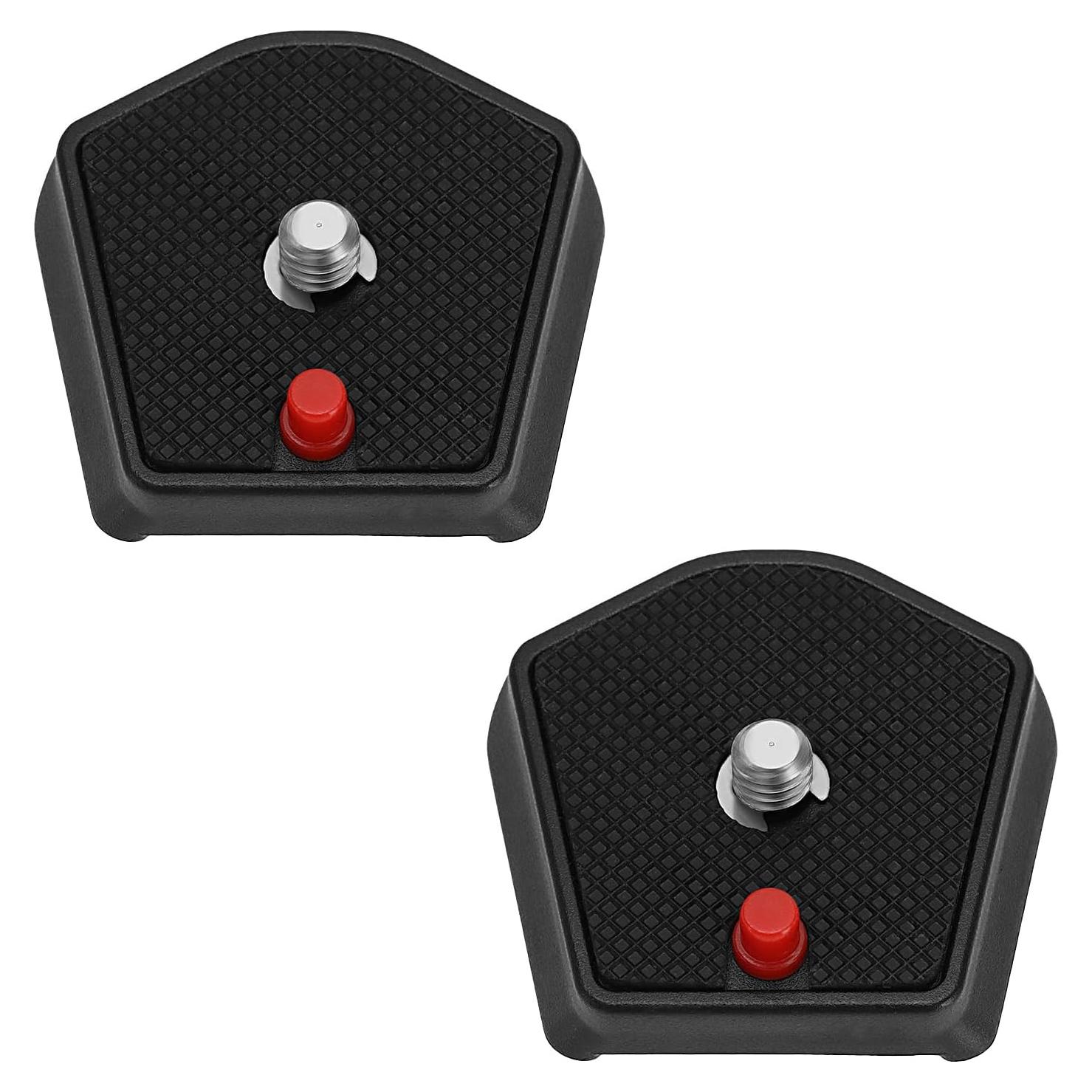 2 Piezas Placa de Liberación Rápida Manfrotto 785PL para Trípode