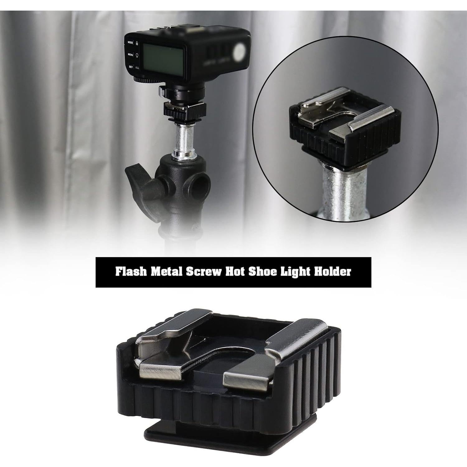 Adaptador de zapata caliente 2PCS Micro Traders 1/4"-20