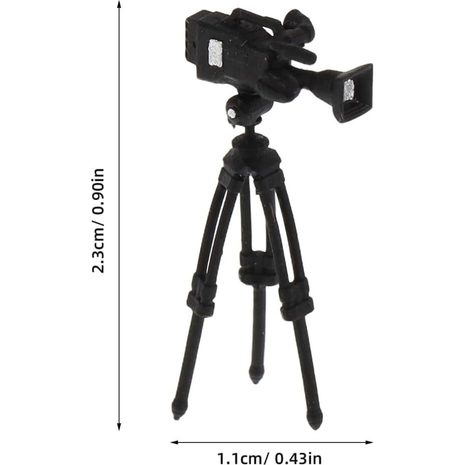 Soporte de trípode miniatura ifundom para casas de muñecas