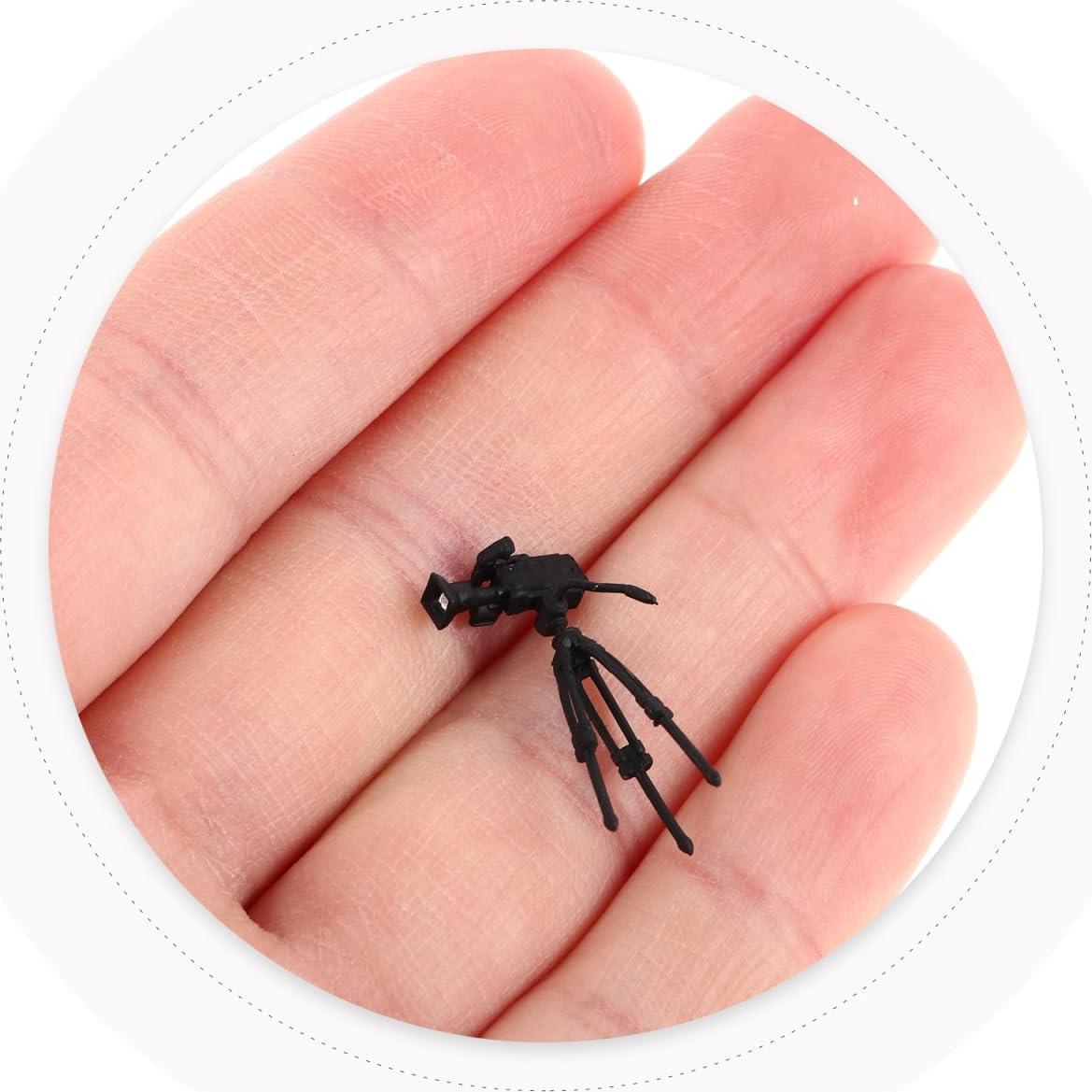 Soporte de trípode miniatura ifundom para casas de muñecas