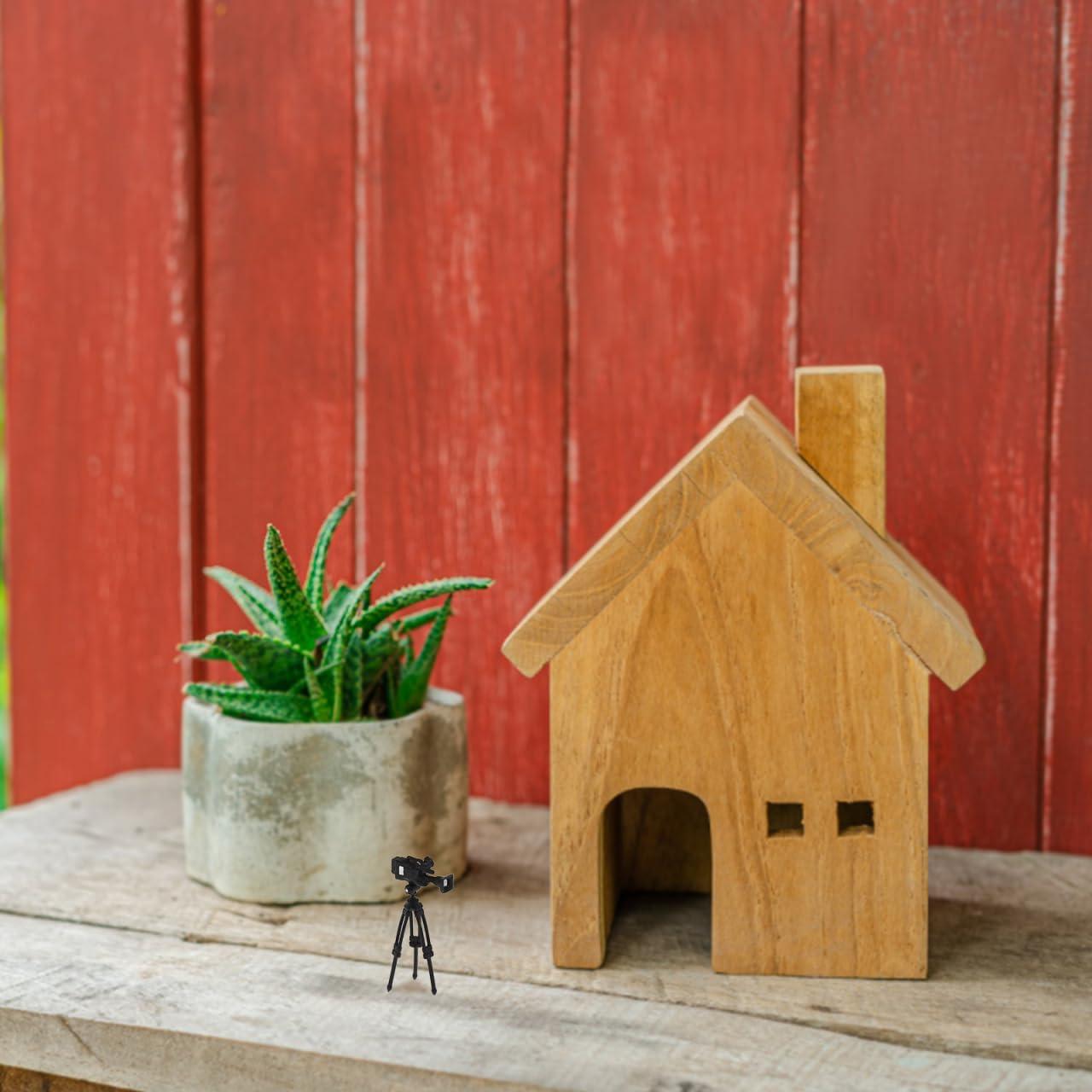 Soporte de trípode miniatura ifundom para casas de muñecas