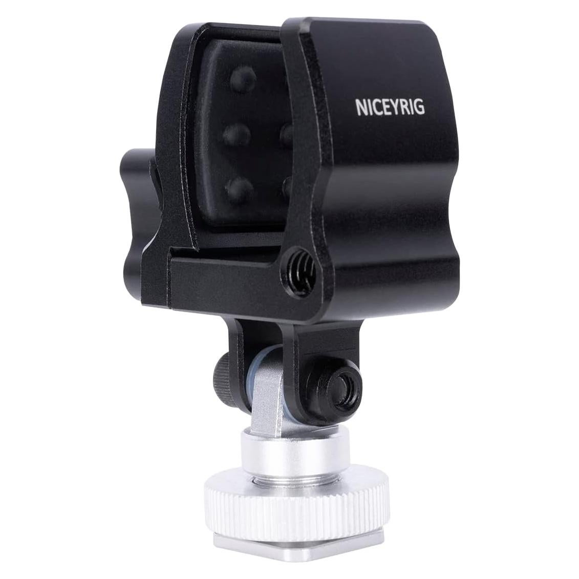 Soporte de micrófono tipo escopeta NICEYRIG US-549, 18.5-35 mm