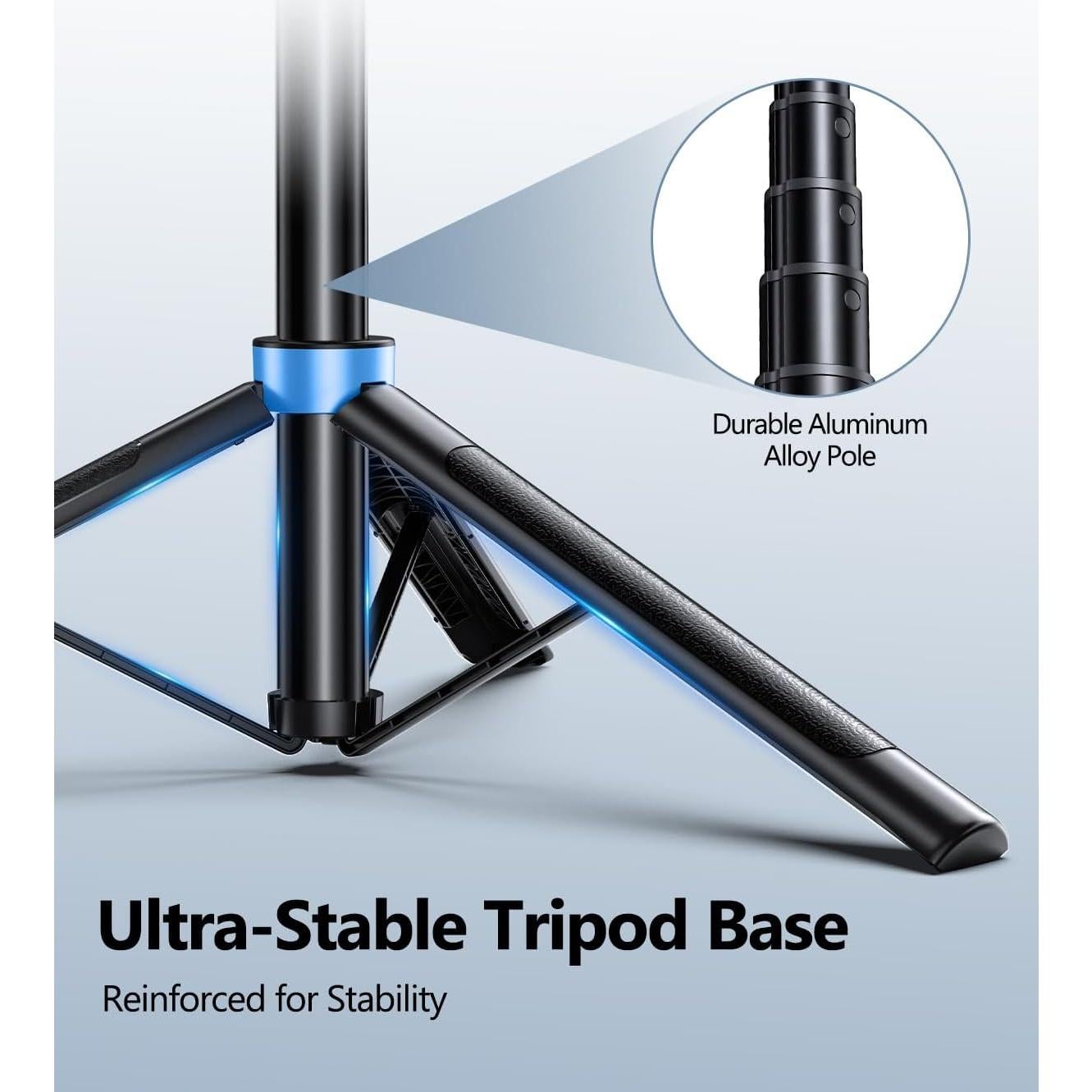 Trípode UBeesize 70'' con Seguimiento Automático y Luz LED