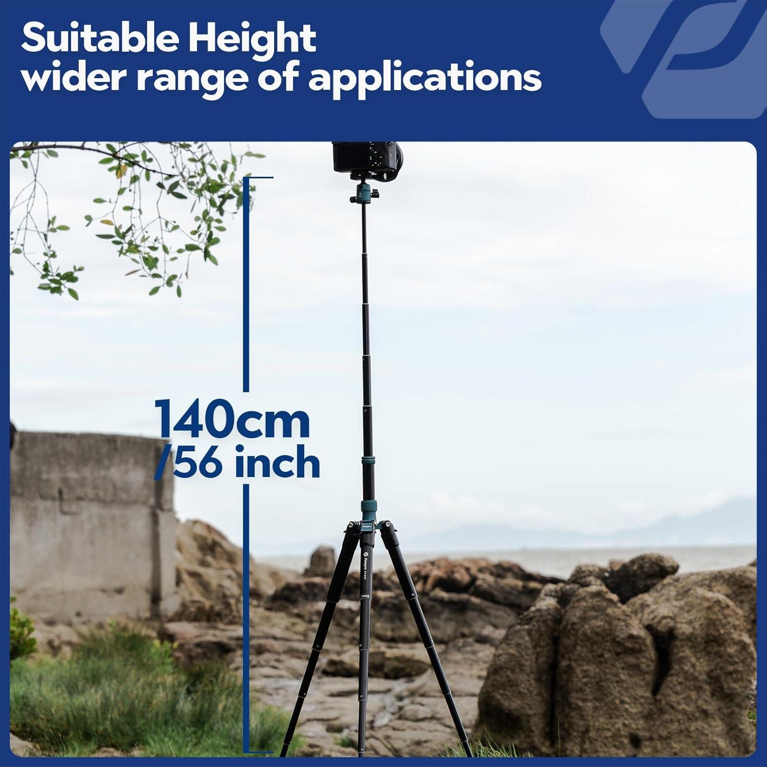 Mini Trípode Fotopro FY-810 Azul Plegable 21.6 CM 3 KG