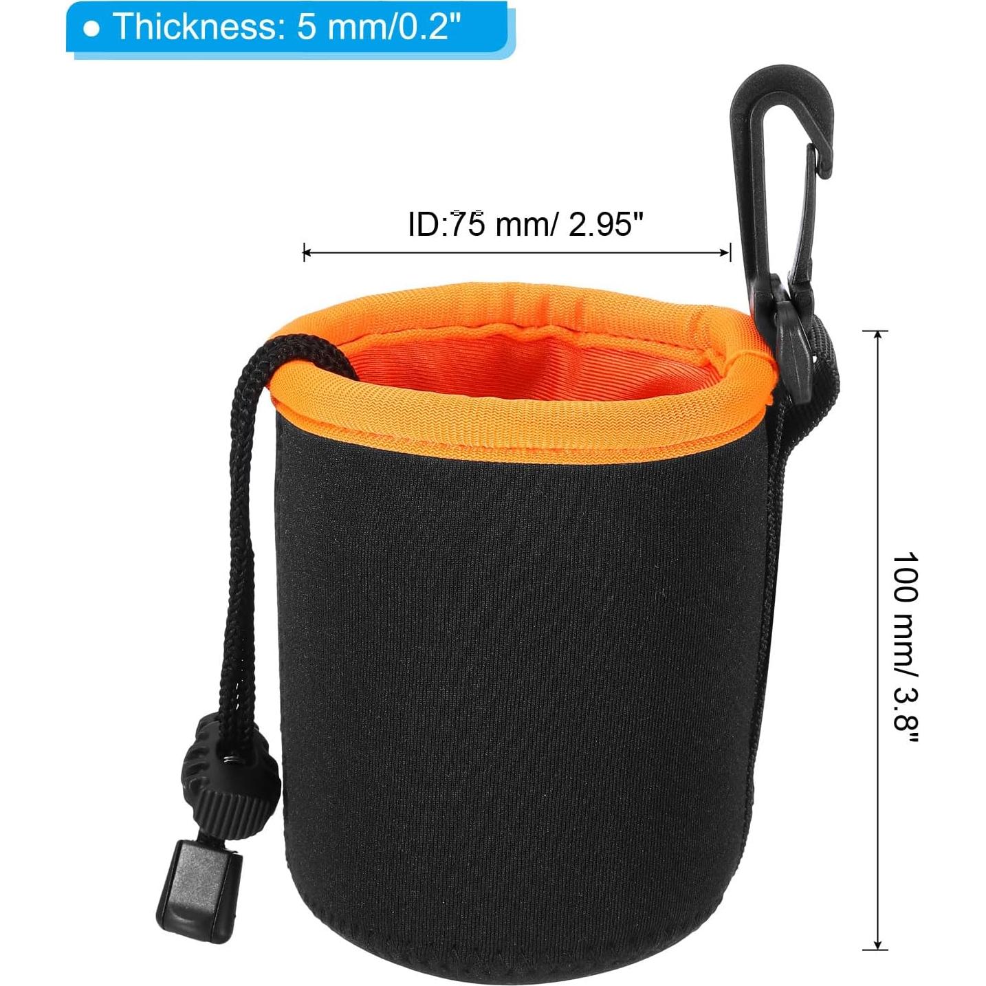 Bolsa para Lentes de Neopreno PATIKIL 2 Pcs 75x100mm