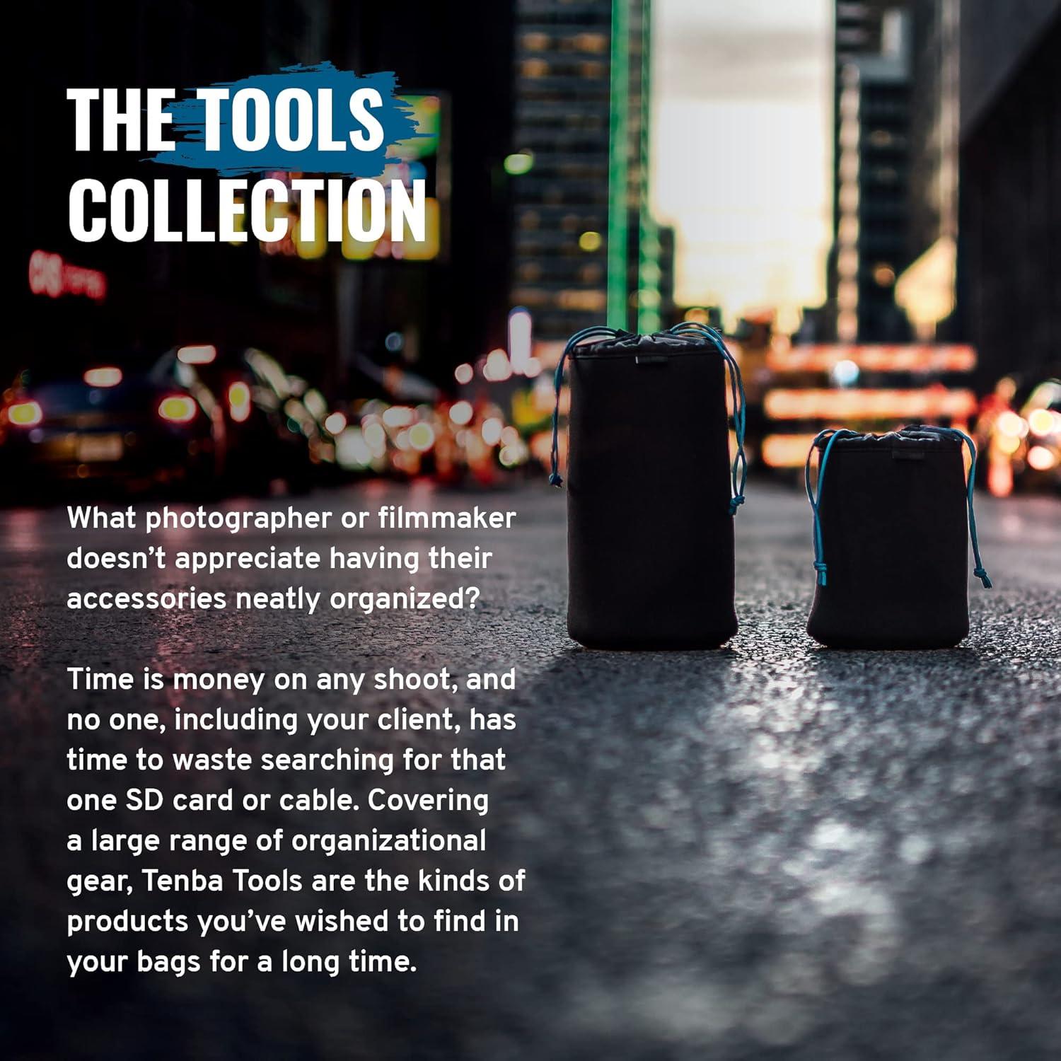 Bolsa Suave para Lente Tenba 15x11 cm Neopreno Protector