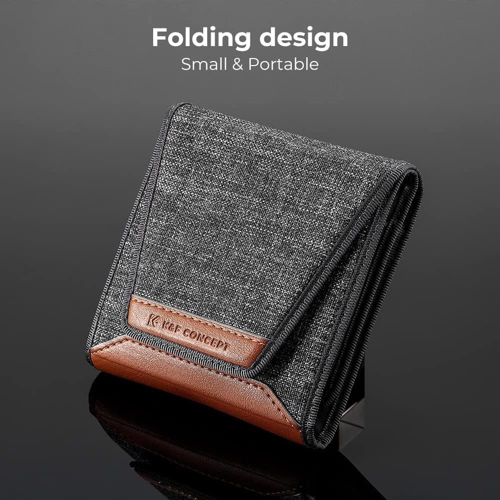 Funda de Filtro de Lente K&F Concept para 3 Filtros hasta 82mm