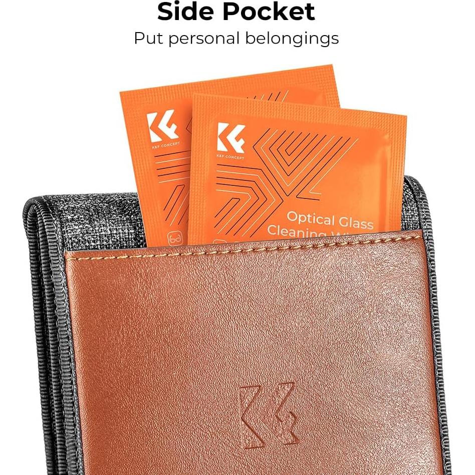 Funda de Filtro de Lente K&F Concept para 3 Filtros hasta 82mm