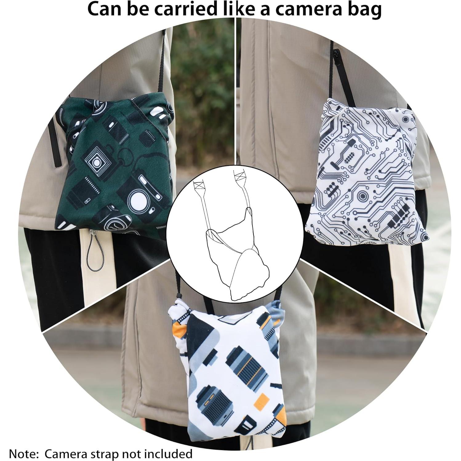 Paquete de 3 Envolturas Protectores para Cámara GCJUYA