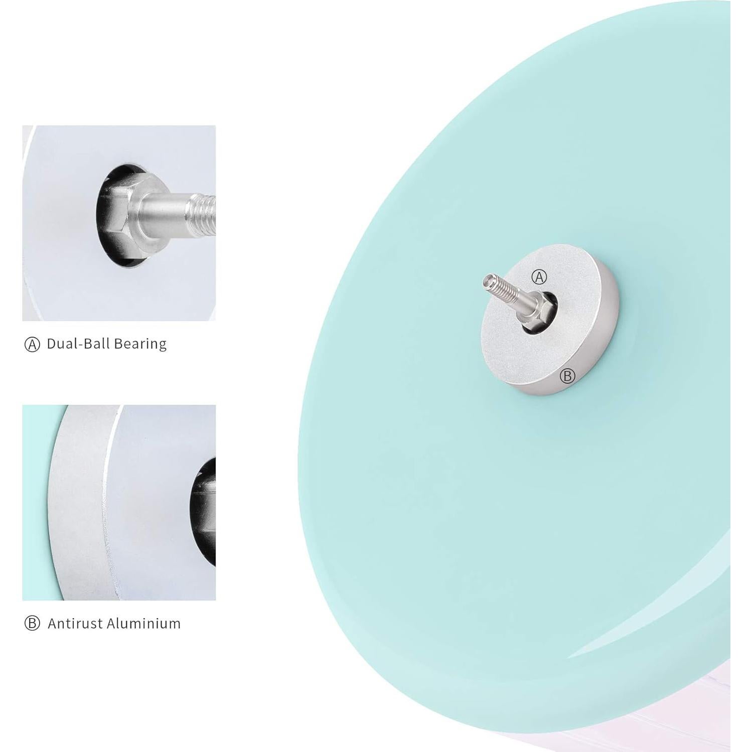 Rueda de Ejercicio para Hámster Niteangel 20.8 cm Verde Menta