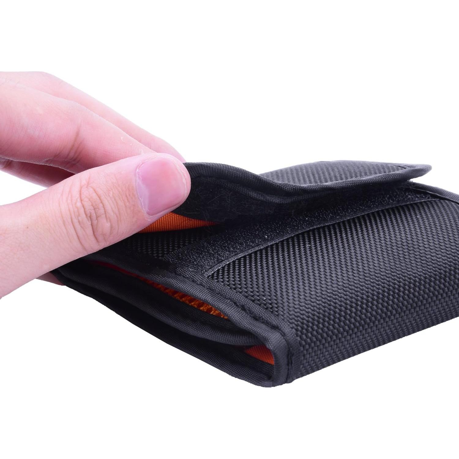 Estuche para Filtros de Lente SunmnDirect 3 Bolsillos 25-77 mm