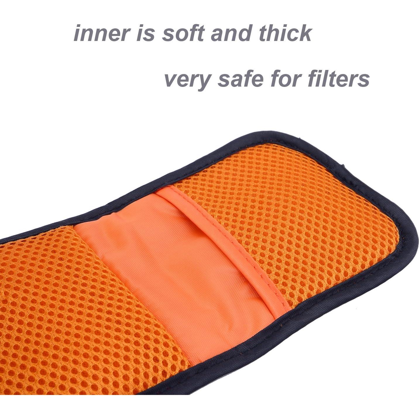 Estuche para Filtros de Lente SunmnDirect 3 Bolsillos 25-77 mm