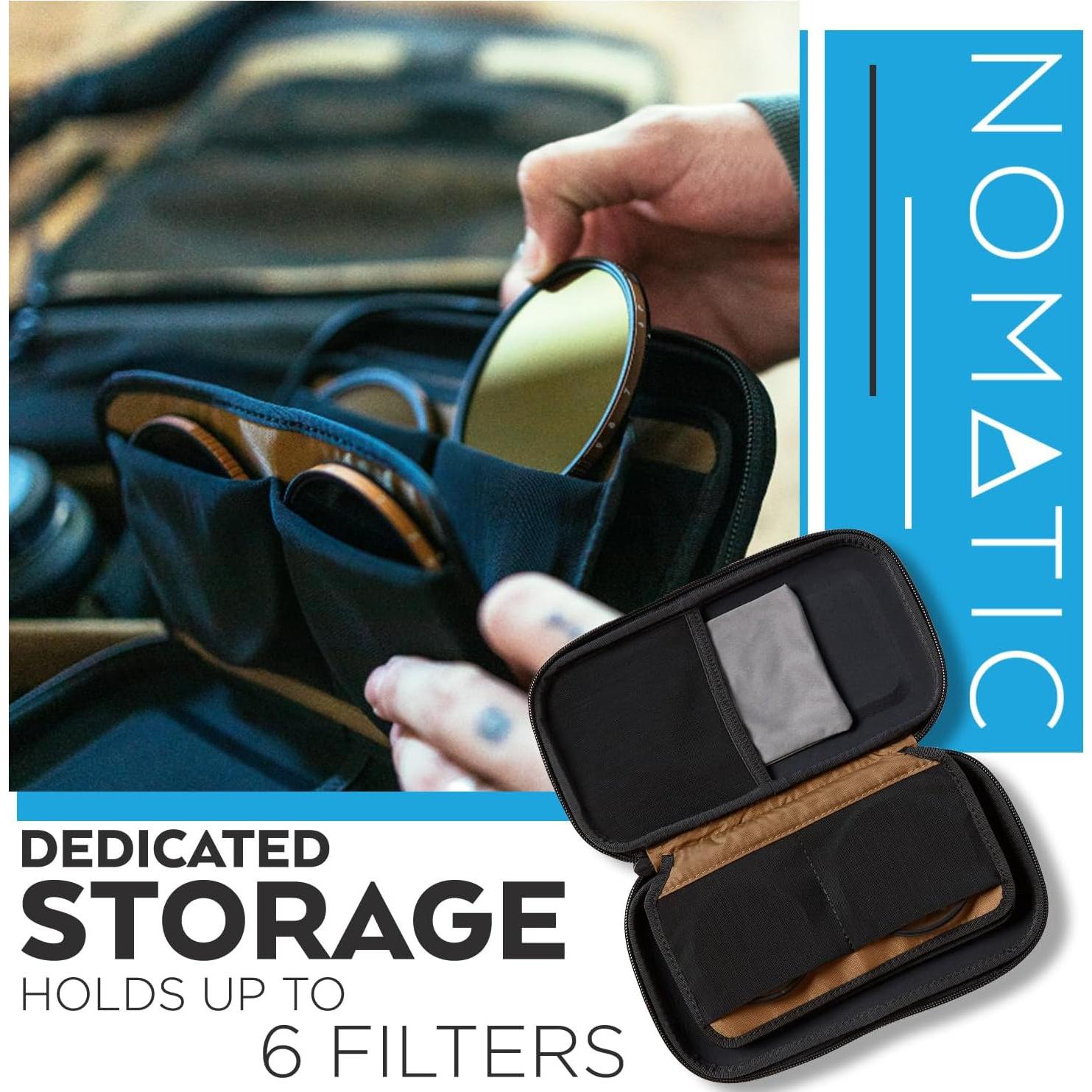 Funda de Filtros NOMATIC McKinnon para Cámara - 6 Filtros 82mm