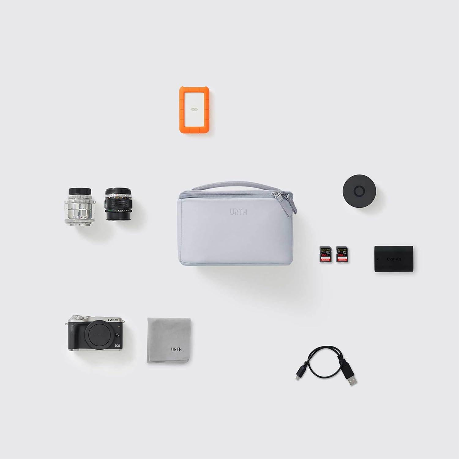 Bolsa de Inserción Urth Arkose para Cámara DSLR Impermeable