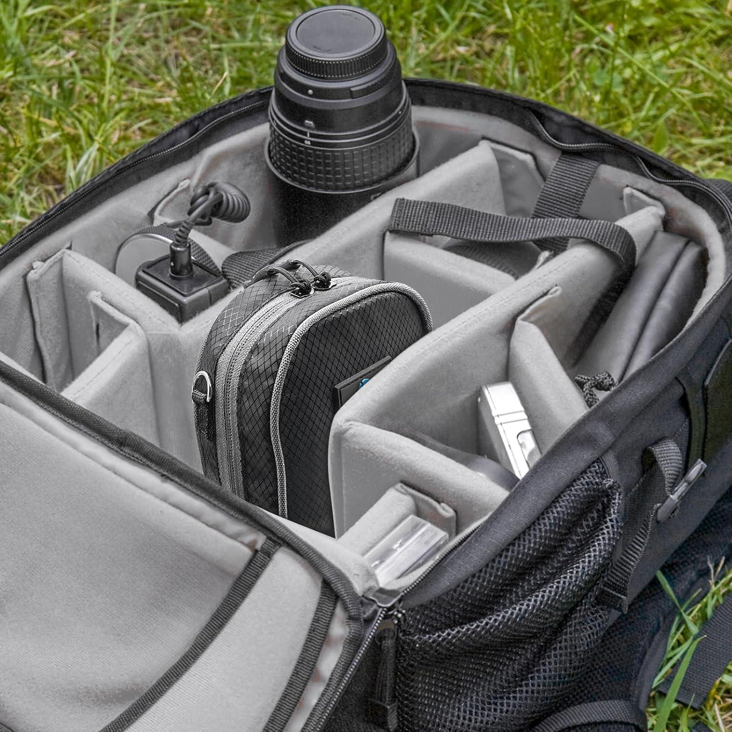 Bolsa de Filtro Lightdow para Lentes 37mm-95mm Resistente al Agua