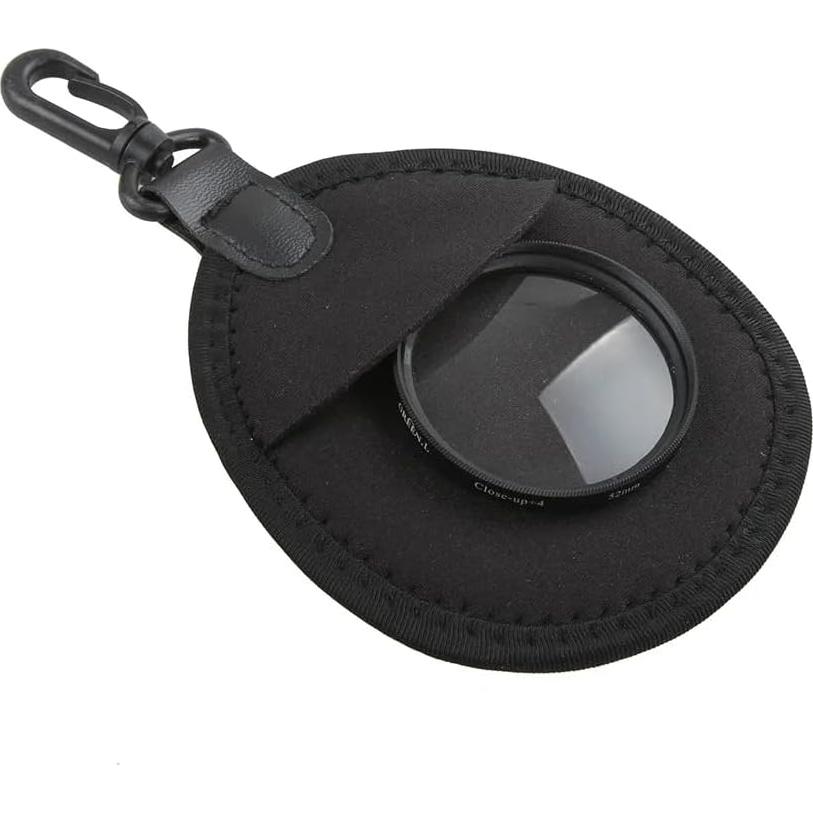 Bolsa de Filtro de Lente 2 Paquetes para Cámara 40.5-67mm