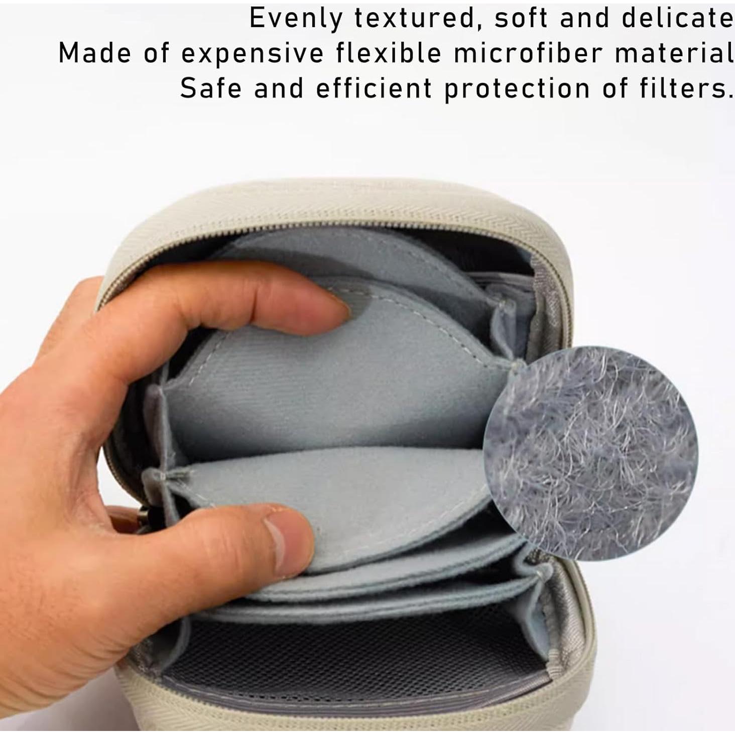 Funda de Filtro de Lente Nkmooxe 95mm Impermeable y Duradera