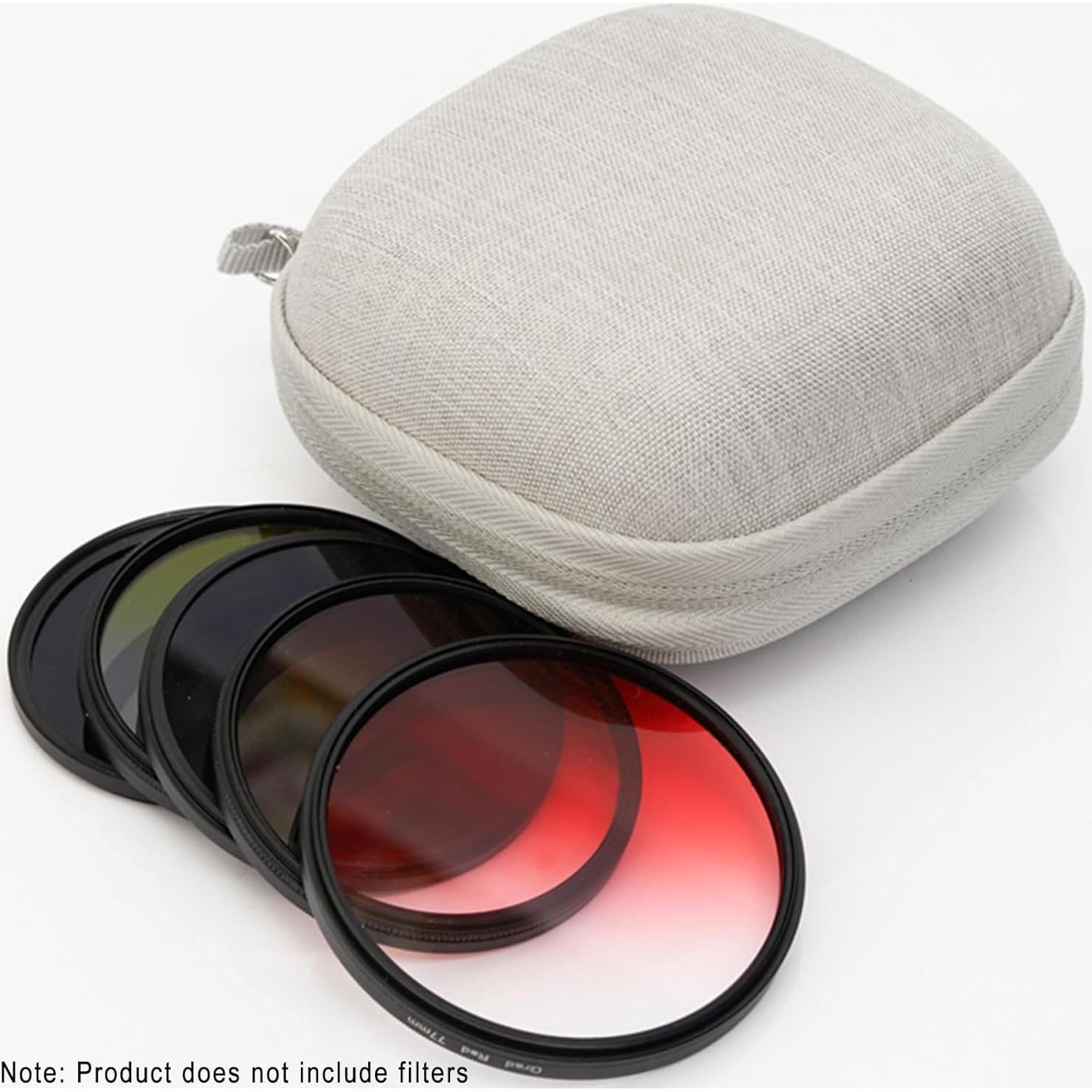 Funda de Filtro de Lente Nkmooxe 95mm Impermeable y Duradera