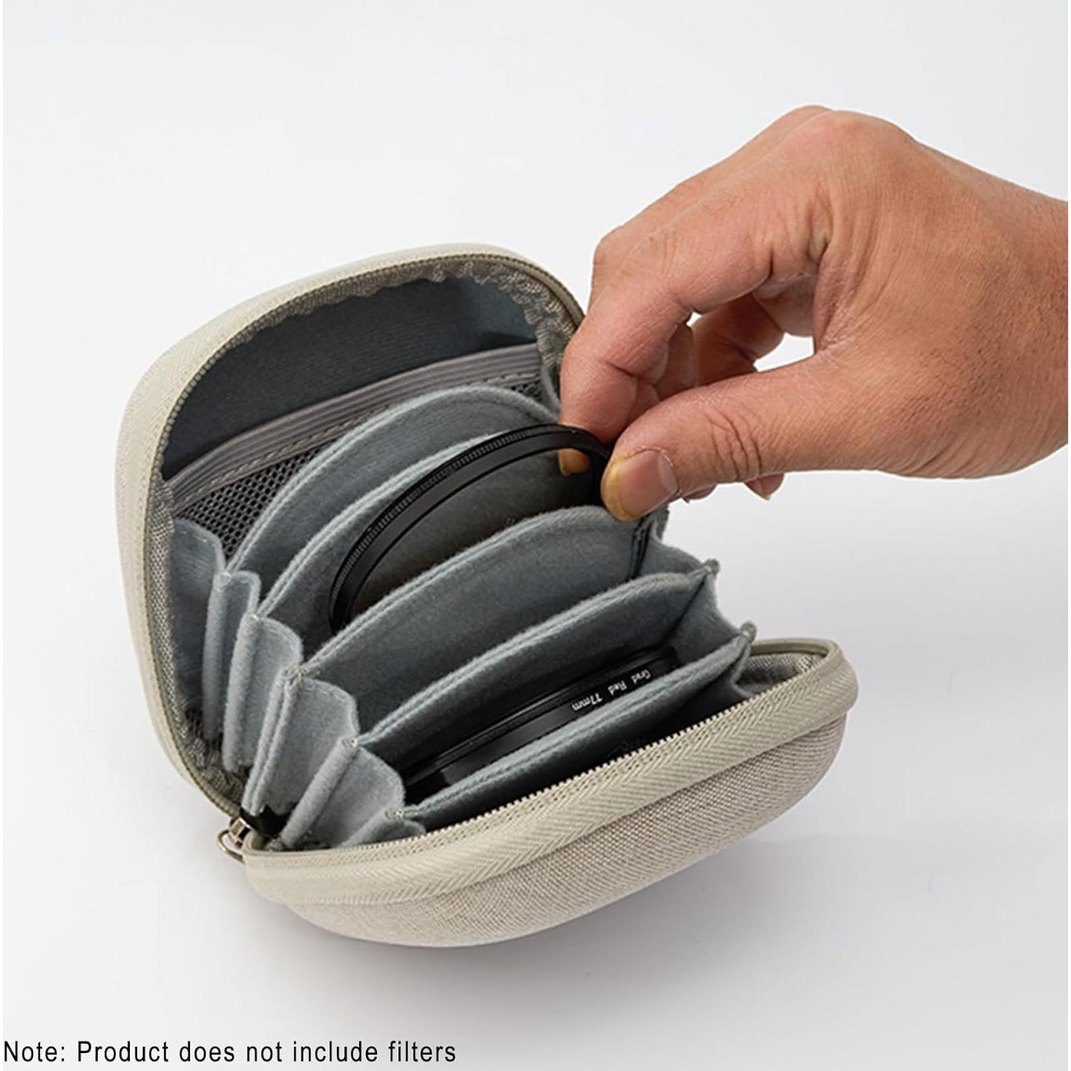 Funda de Filtro de Lente Nkmooxe 95mm Impermeable y Duradera