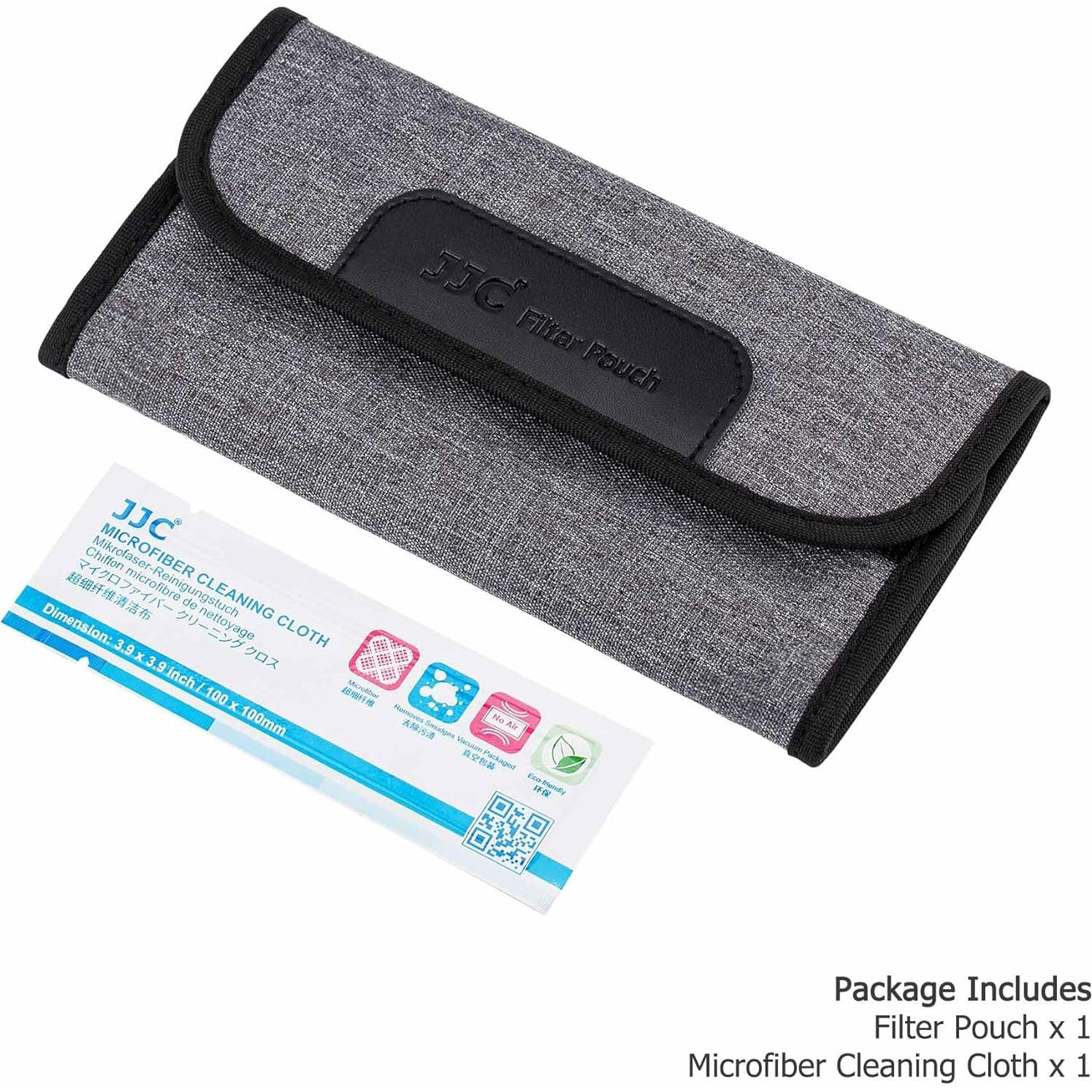 Funda de Filtro de Lente JJC FP-K4S para 4 Filtros hasta 58mm