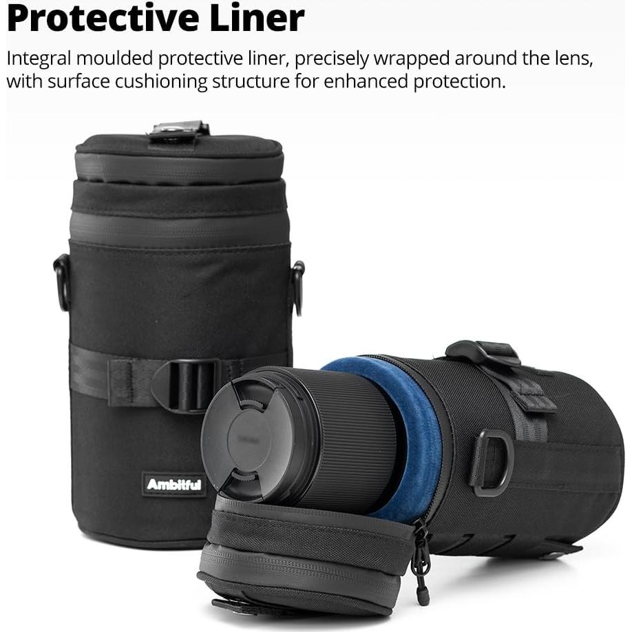 Funda de Lente AMBITFUL SLP7 para Cámara DSLR 125x290mm