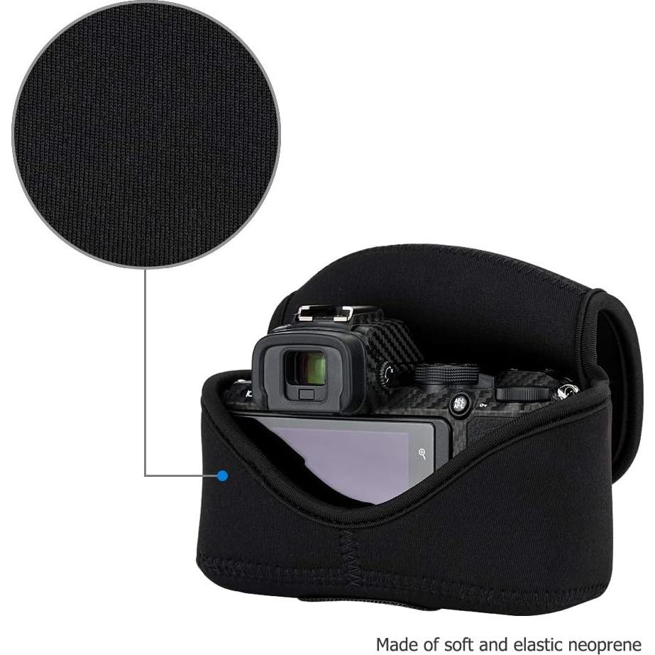 Funda Compacta JJC para Cámaras Sony A6700, ZV-E10 II, ZV-E1