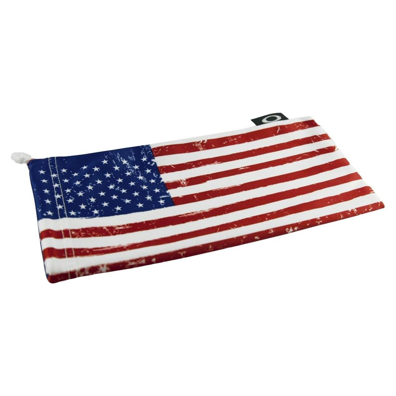 Microbolsa de limpieza Oakley con bandera EE. UU.