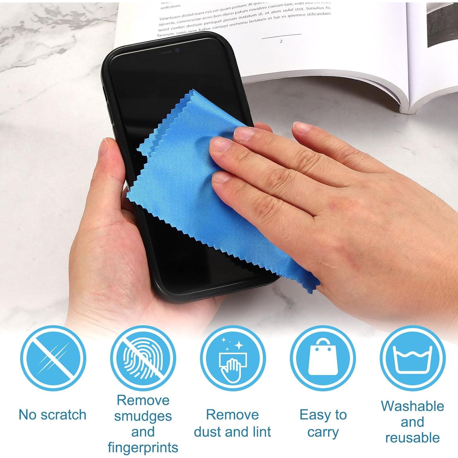 Paño de Microfibra PATIKIL Rosa 18x15cm - Paquete de 50