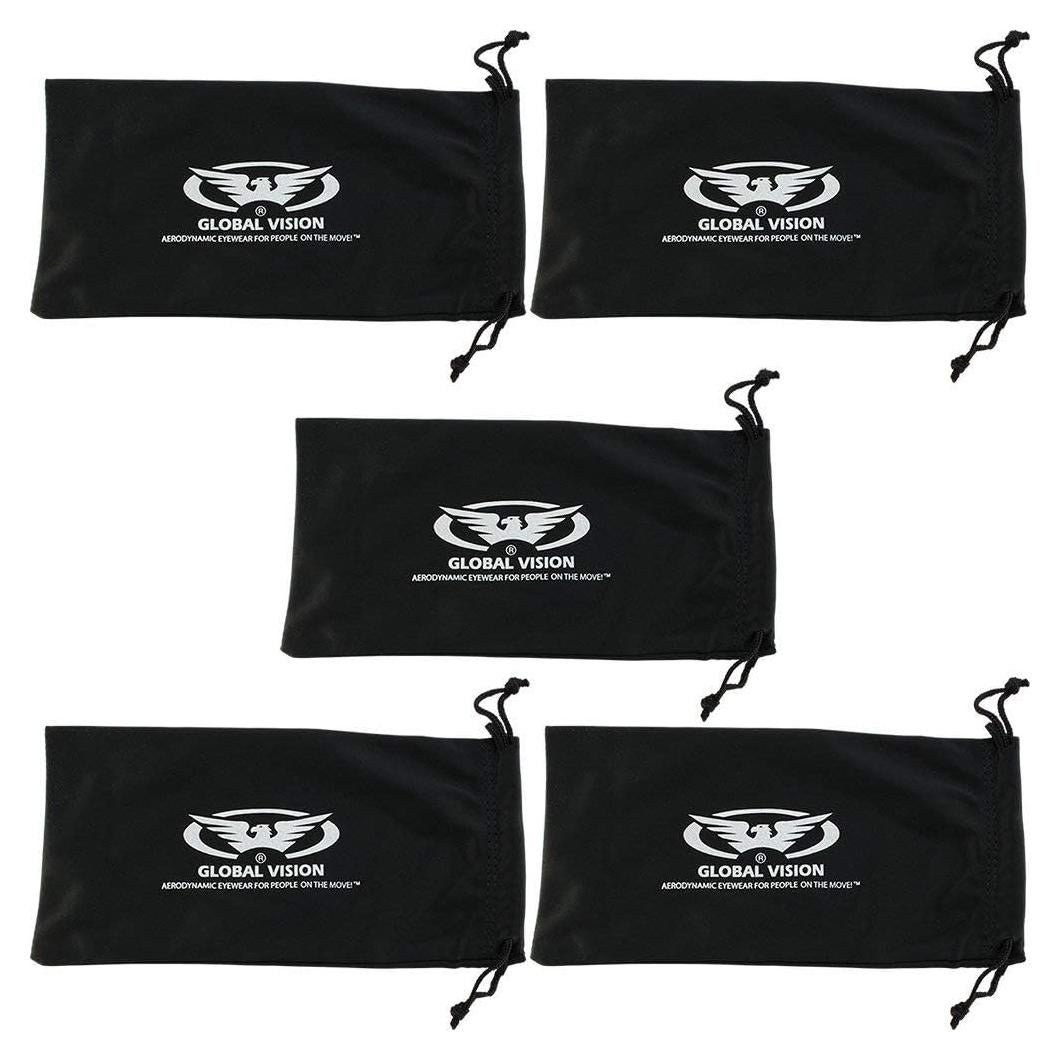 Funda de Microfibra Global Vision 10.8x21.6 cm Negra