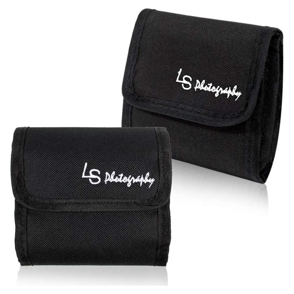 Funda de Filtro LS Pro 3 Bolsillos para Lentes de Cámara