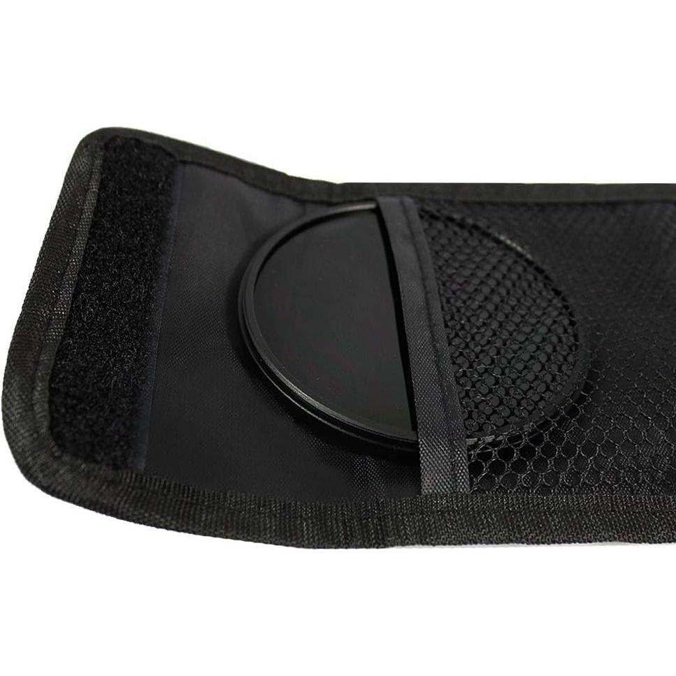 Funda de Filtro LS Pro 3 Bolsillos para Lentes de Cámara