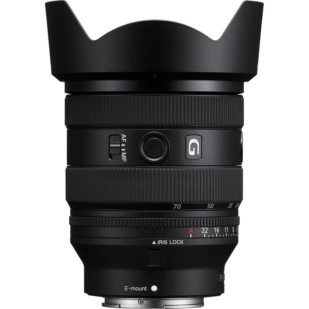 Lente Sony FE 20-70mm f/4 G + Kit de Filtros 72mm + Funda