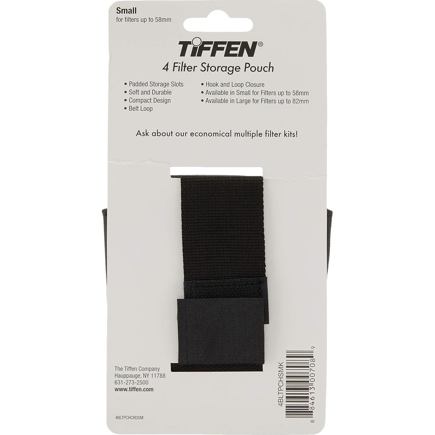 Funda de Cinturón Tiffen 4BLTPCHSMK para Filtros 58mm