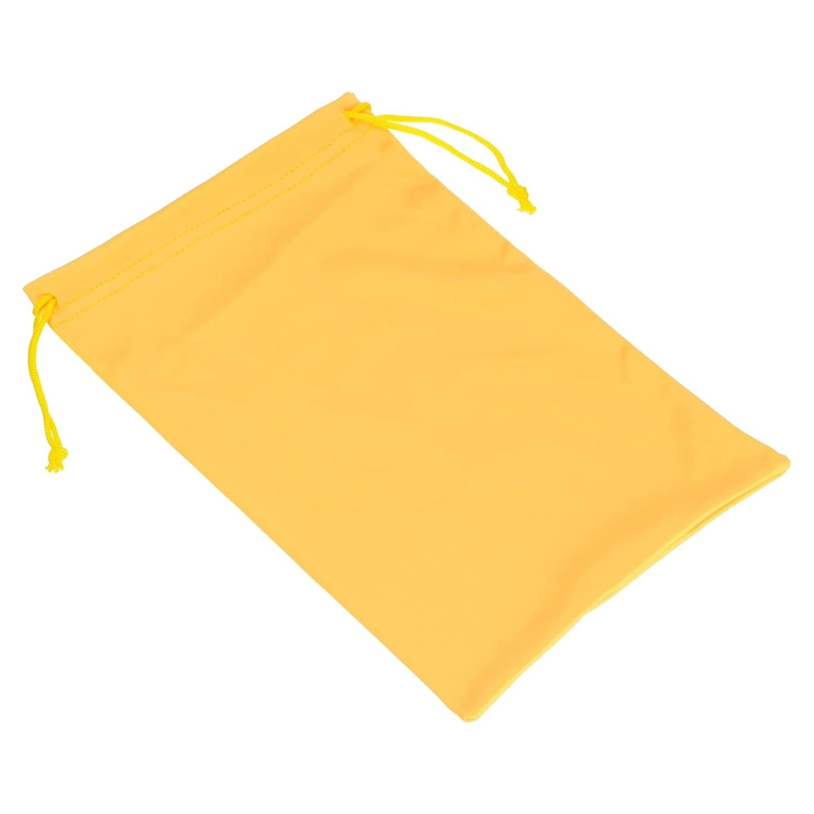 Bolsa de Gafas de Esquí PATIKIL Microfibra Amarillo 18x27cm