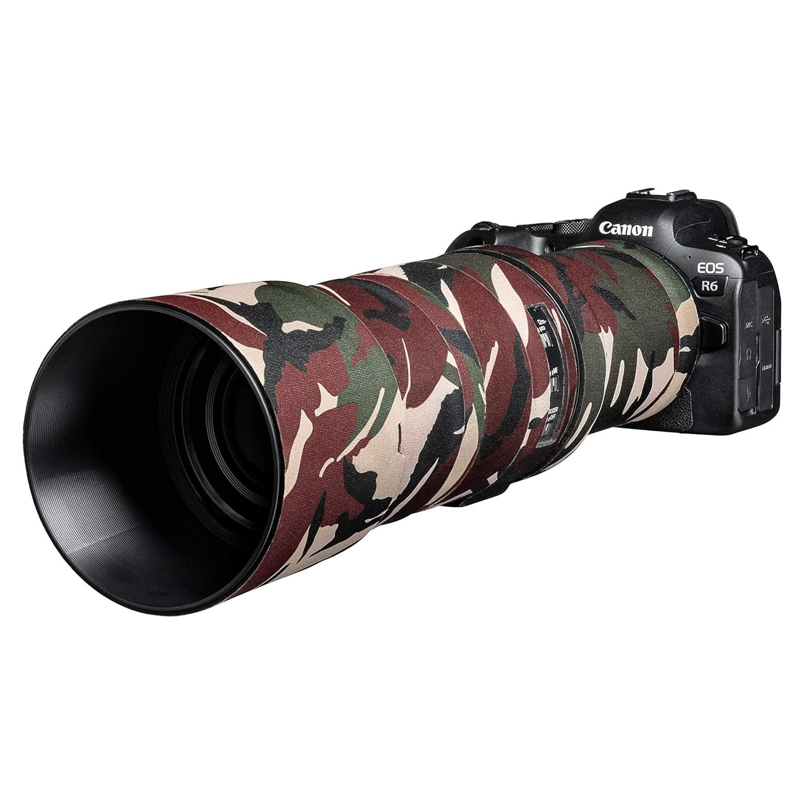 Funda para Lente easyCover Canon RF 600mm F11 Camuflaje Verde