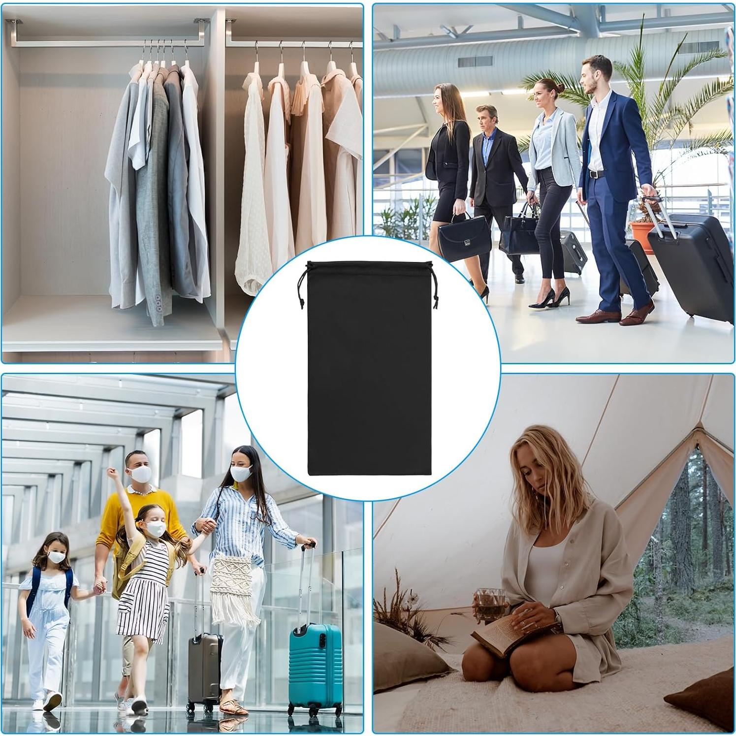 Bolsa Protectora para Gafas de Esquí PATIKIL 15x25cm 5 Piezas