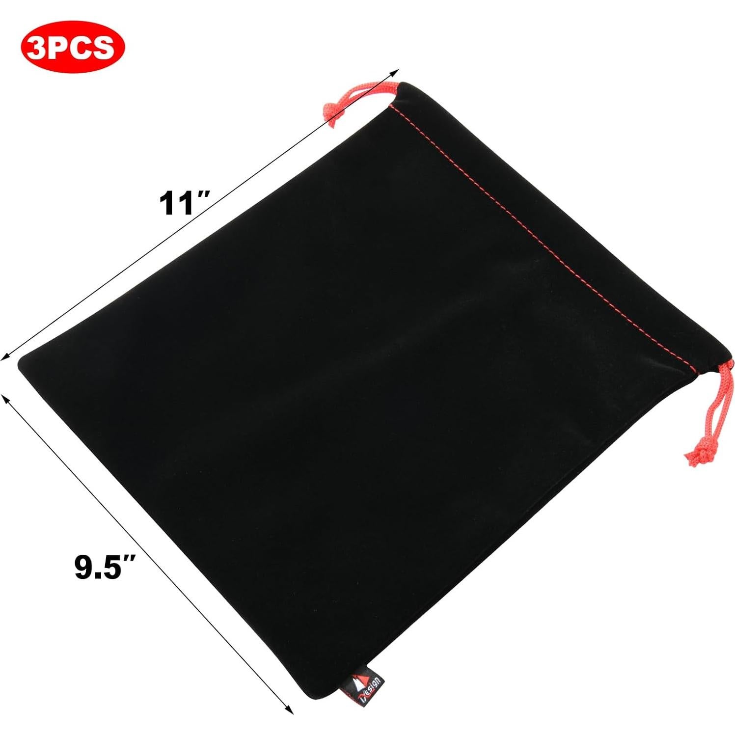 Paquete de 3 Bolsas de Protección TXEsign para Auriculares 28x23.5cm